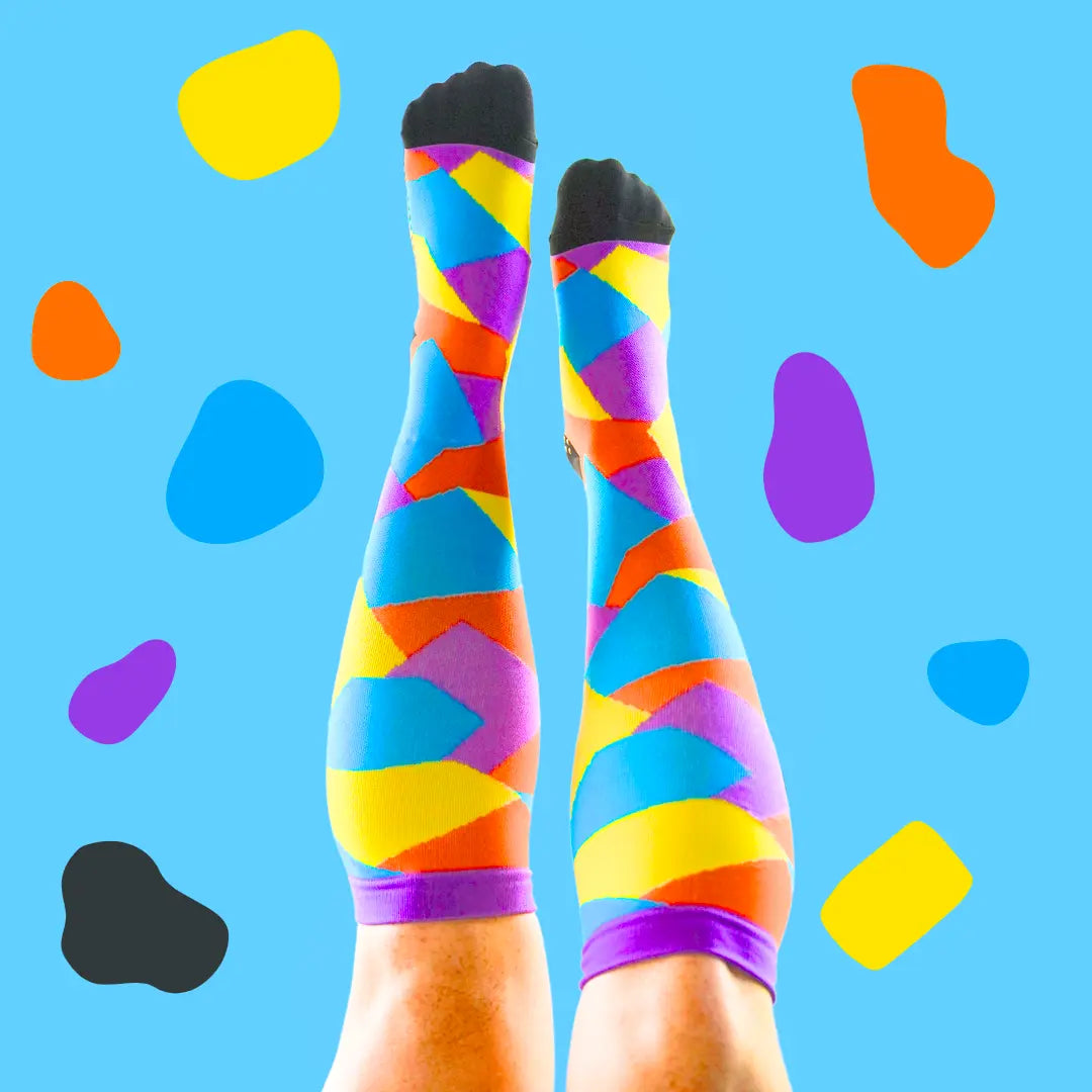 Cirqulate™ Classic Funky Compression Socks