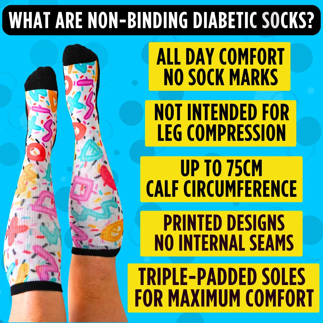 Cirqulate™ Non-Binding Bamboo Diabetic Friendly Socks
